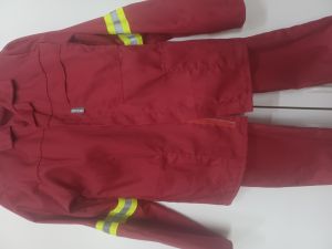 Kids Costumes to Hire - Red Overalls - TOP & PANT - size 32
